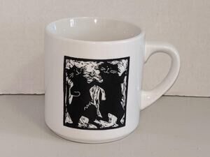 2 Cats Linyi Mug Cup Silver Phoenix -012019